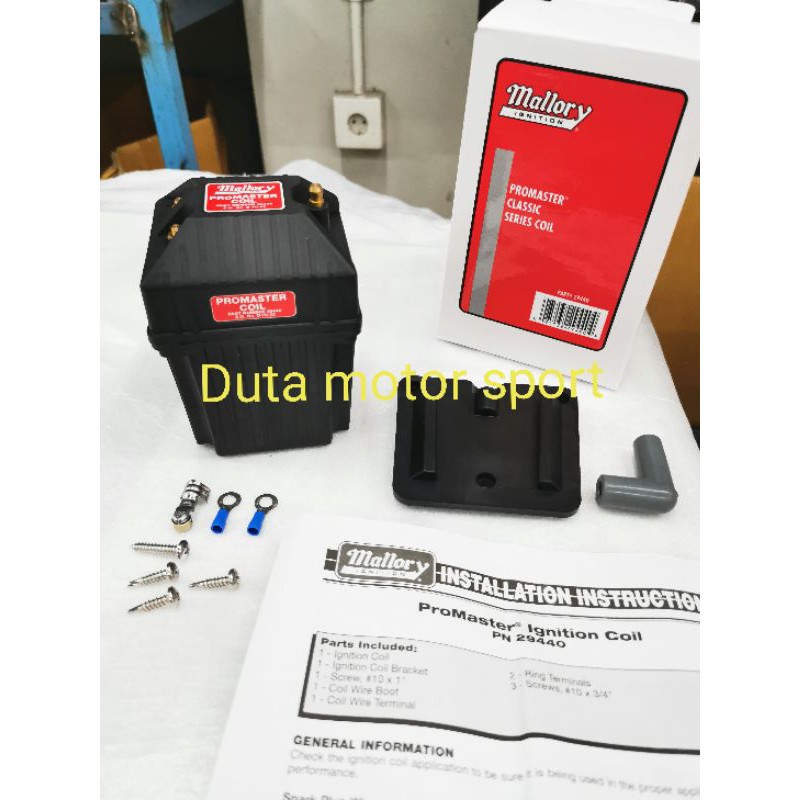 Coil promaster Mallory