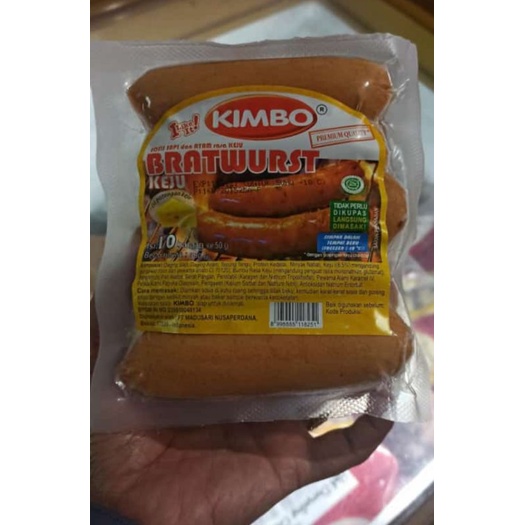 

Kimbo sosis bratwurst keju