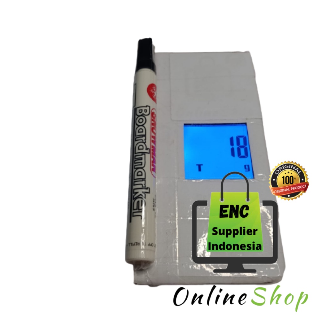 

mdn snowman 6 buah Spidol whiteboard marker snowman bg12 whiteboard papan tulis bg12 per 6 pcs -