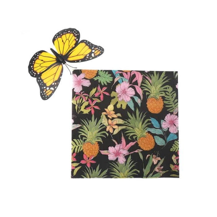 Decoupage Napkin - Tissue Decoupage 2Ply FL-Pineapple Plumeria