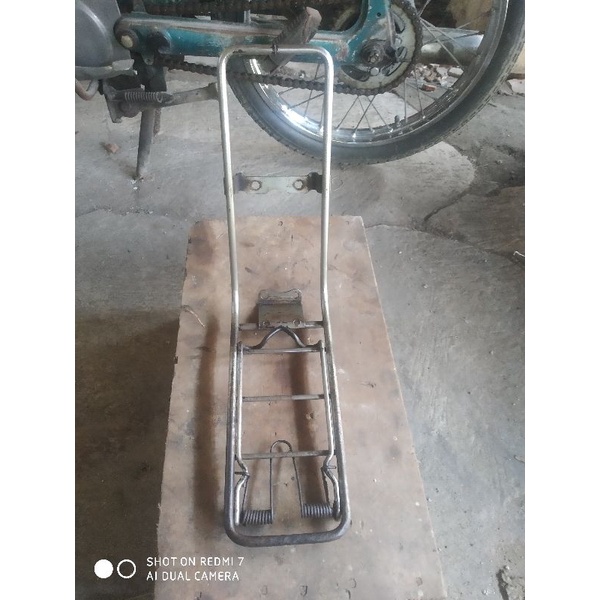 rak depan Yamaha v80 ORI / jepretan Yamaha v80 ORI