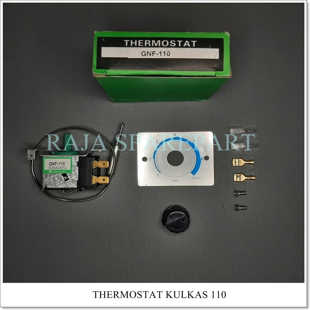 Thermostat Kulkas 110 Pipa tabung ( Putar )