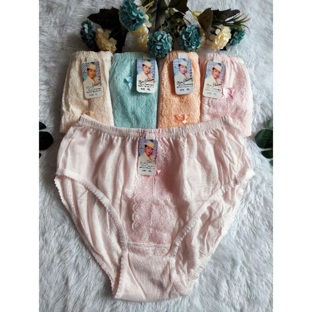 6 PCS (SETENGAH LUSIN) CELANA DALAM WANITA DEWASA PUTRI YULIANA SIZE M-L-XL-3L-4L CD WANITA MURAH