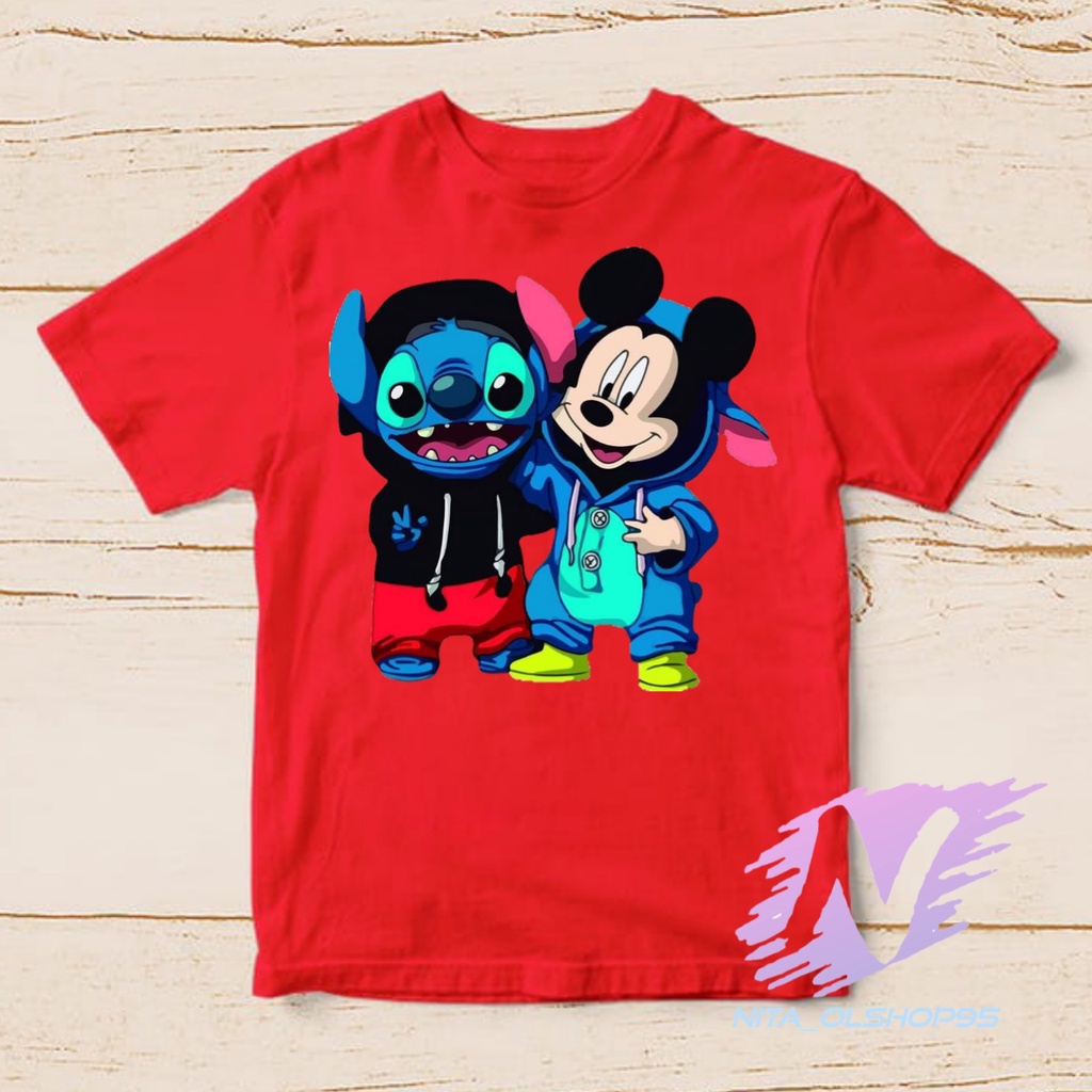 baju kaos anak mickey mouse kaos kartun anak