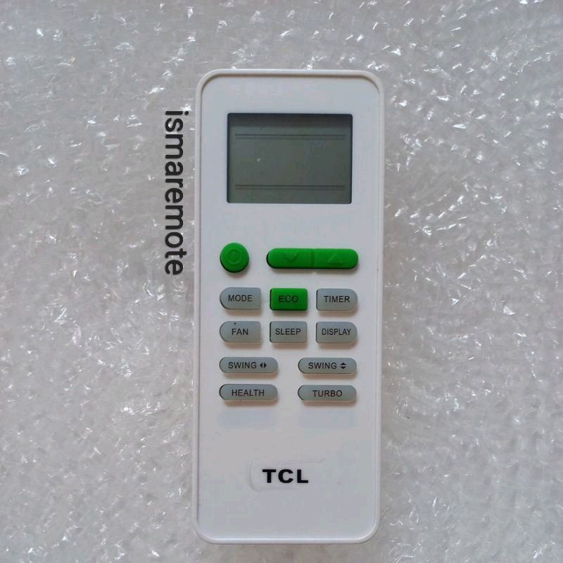 REMOTE REMOT AC TCL ECO TERBARU X5 Series TAC-05CSA/X5 / Teco 05FCID1