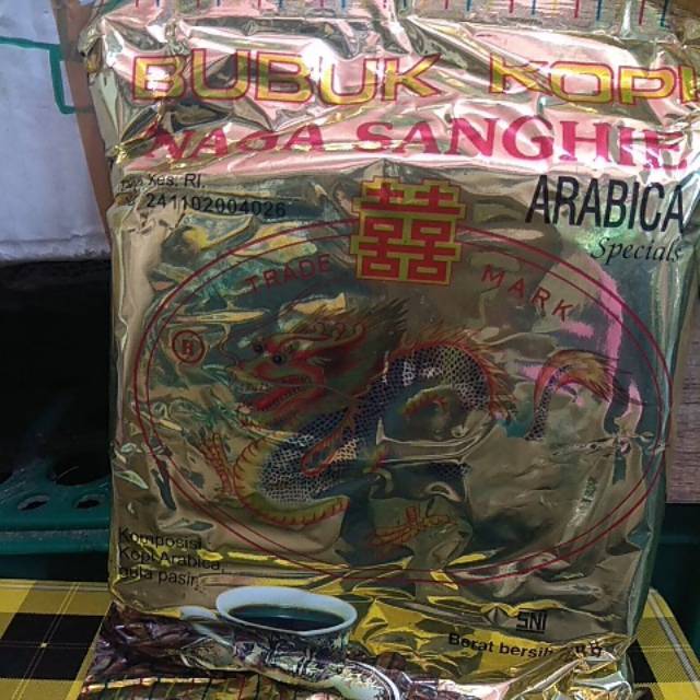 

Bubuk kopi naga sanghie arabica spesial 500gram