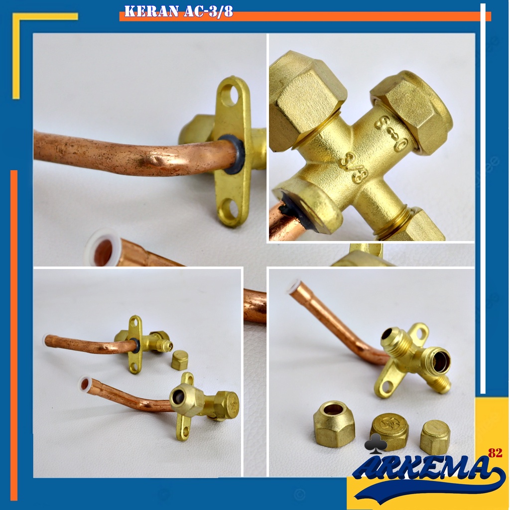 KRAN AC 0.5 PK | KRAN AC 1PK | KRAN OUT DOOR 3/8 | HAND VALVE 3/8 | KRAN AC 1PK