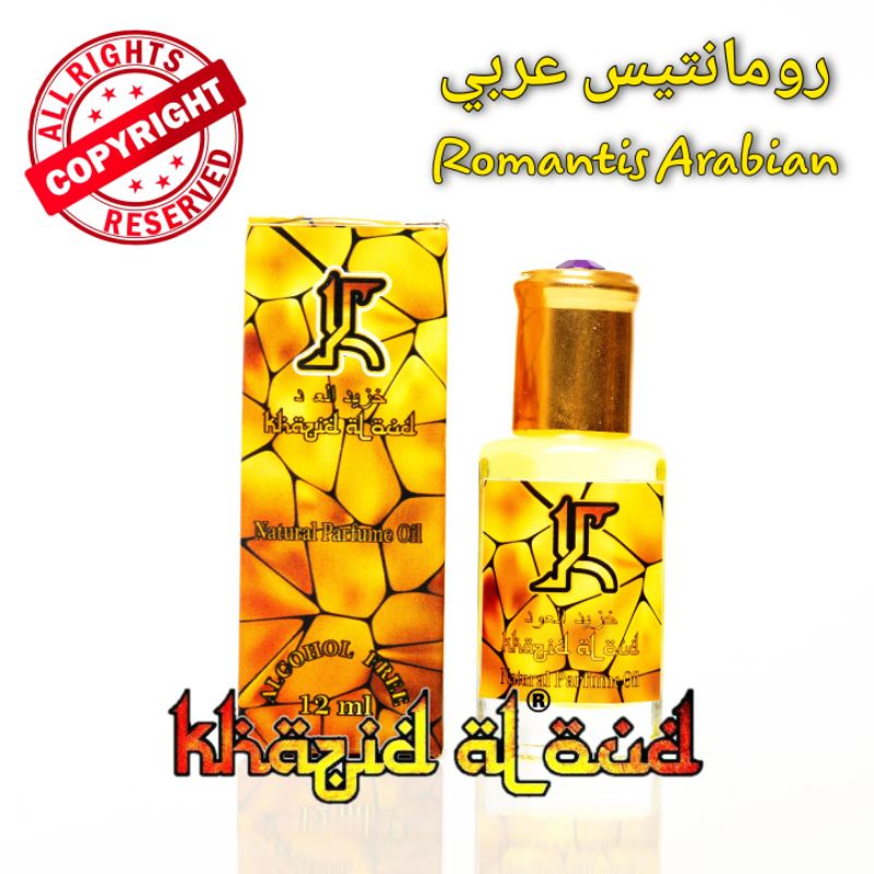 Khazid Al Oud - Parfum Romantis Arabian Original | Parfum Arab Tahan Lama, Untuk Pria dan Wanita