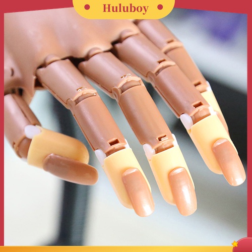 Huluboy Huluboy♡ 100pcs Kuku Palsu Flexible Pengganti Untuk Latihan Manicure