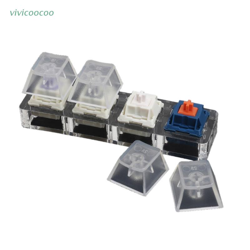 Vivi Sp Star Switch Tester Poros 4 Tombol Bahan Akrilik Transparan Untuk Keyboard Mekanik