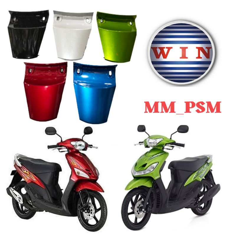 COVER STOP PAD BODY SAMBUNGAN BODY BELAKANG TENGAH TUTUP LAMPU MIO SPORTY MIO SMILE MEREK AVIRA