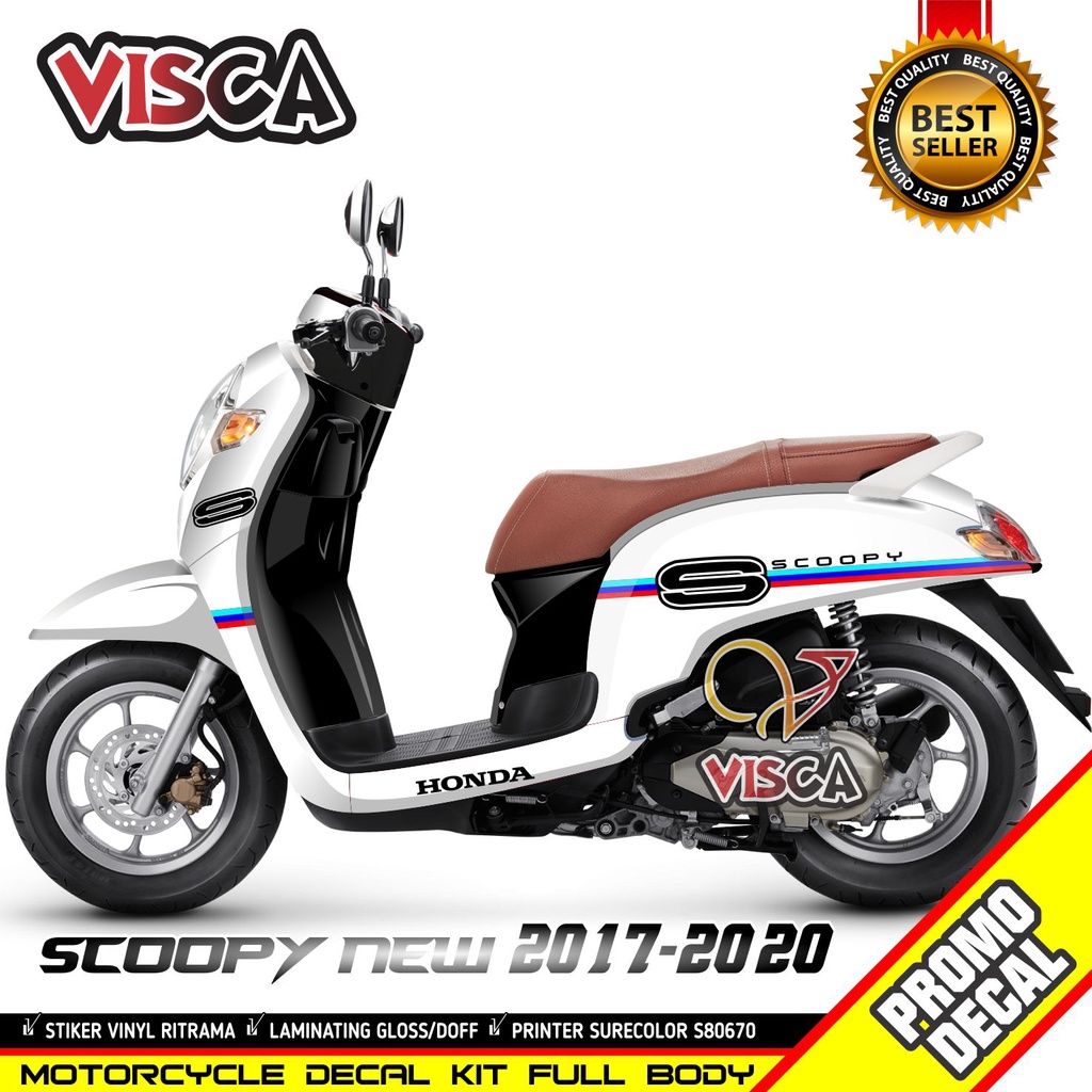 Decal Scoopy New 2018 2019 2020 Full Body Stiker Scoopy New 2018 2019 2020 Full Body Line
