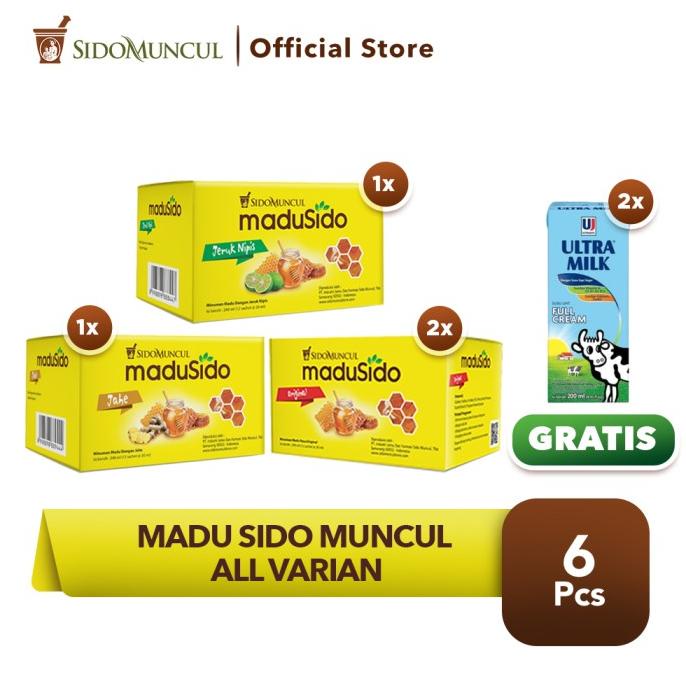 

Madu Sido Muncul All Varian FREE Ultra Milk Susu UHT Full Cream 250ml