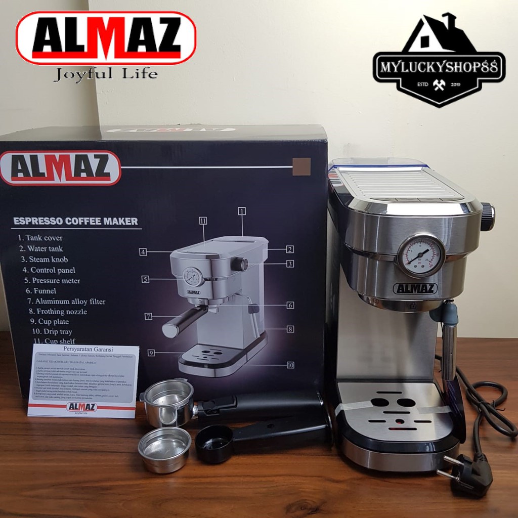 Almaz ACM6851 Mesin Kopi Espresso - ACM 6851 Espresso Coffee Maker