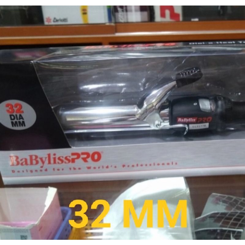 CATOK BABYLISS PRO CATOK RAMBUT CURLY PROFESSIONAL UKURAN 32 MM ORIGINAL GARANSI RESMI