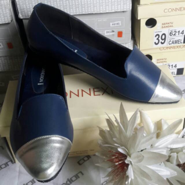Sepatu Branded Matahari Murah Flatshoes Connexion Ori