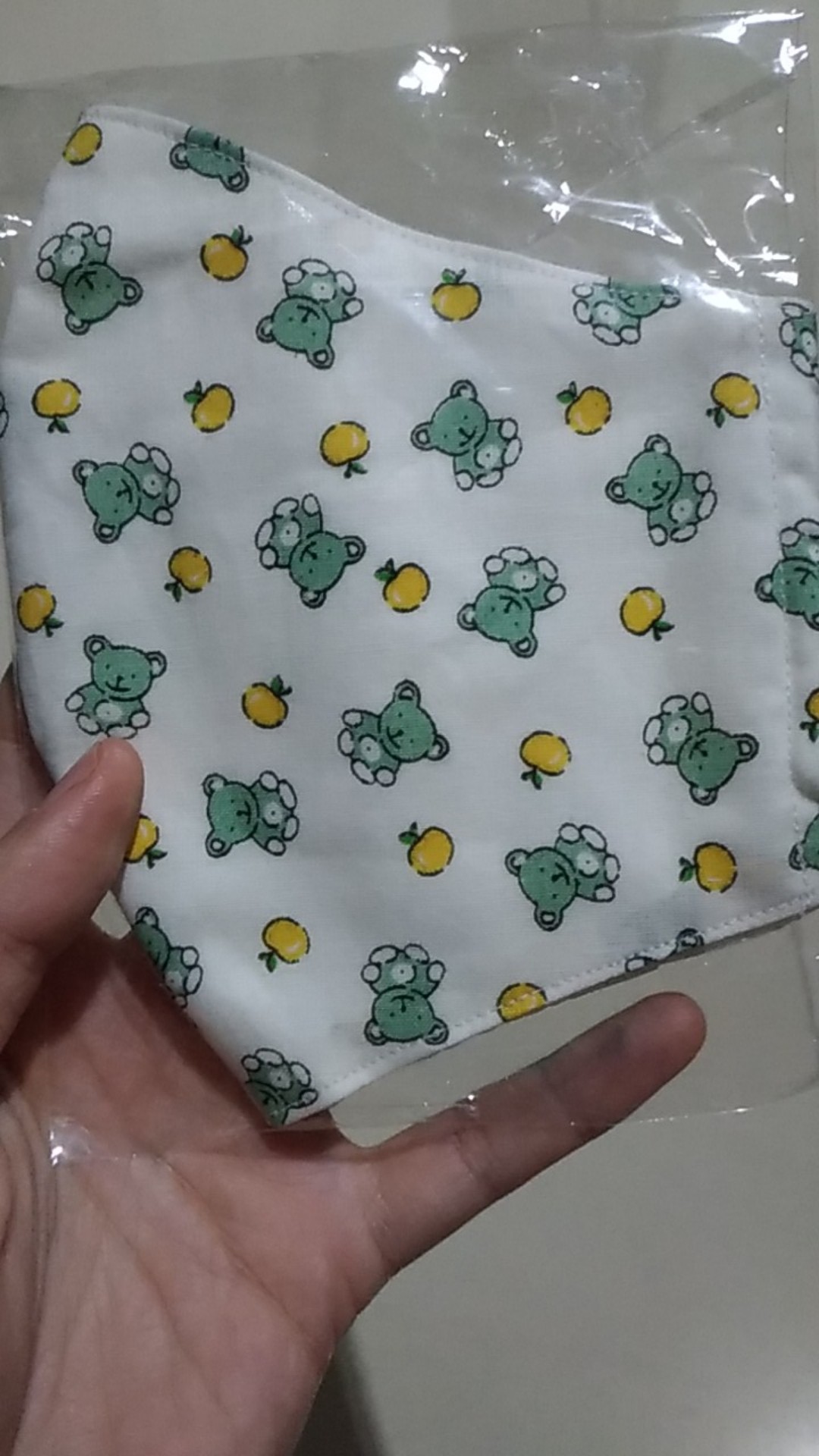 Masker Kain 3 Ply (3 Lapis) Teddy Bear