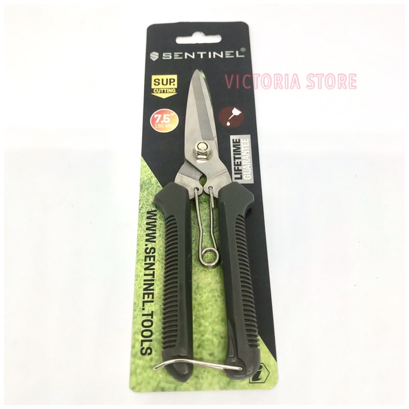 GUNTING DAHAN RANTING POHON / SENTINEL PRUNING SHEAR 7,5"