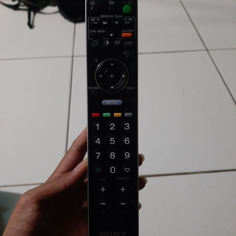 REMOTE REMOT TV SONY BRAVIA RM-GA011 ORIGINAL ASLI