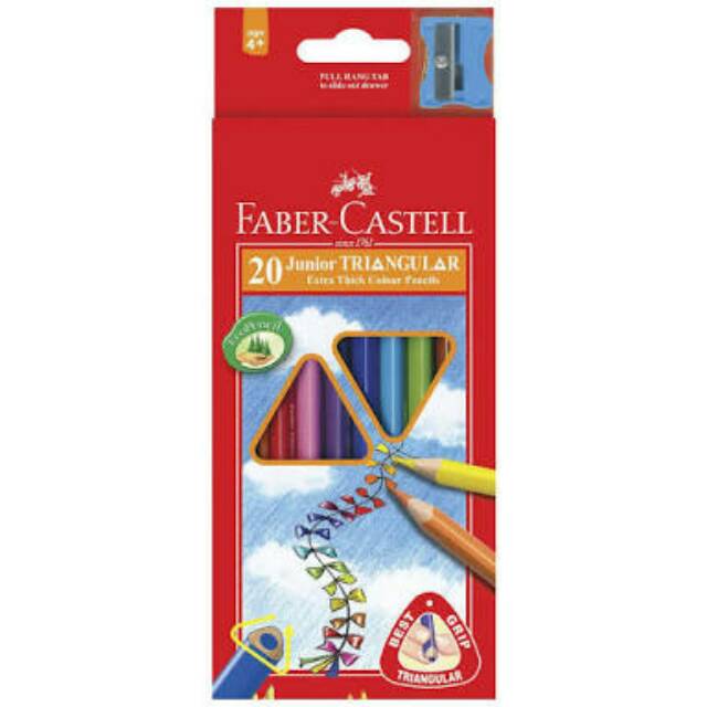 

Faber Castell 20warna triangular