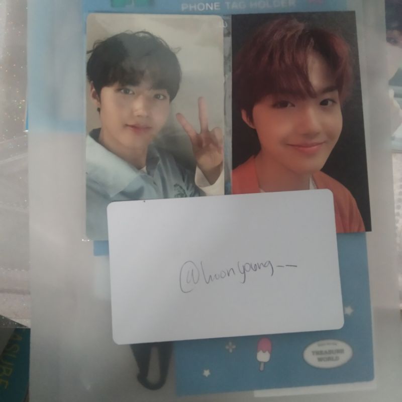 Photocard japan doyoung treasure summer goods