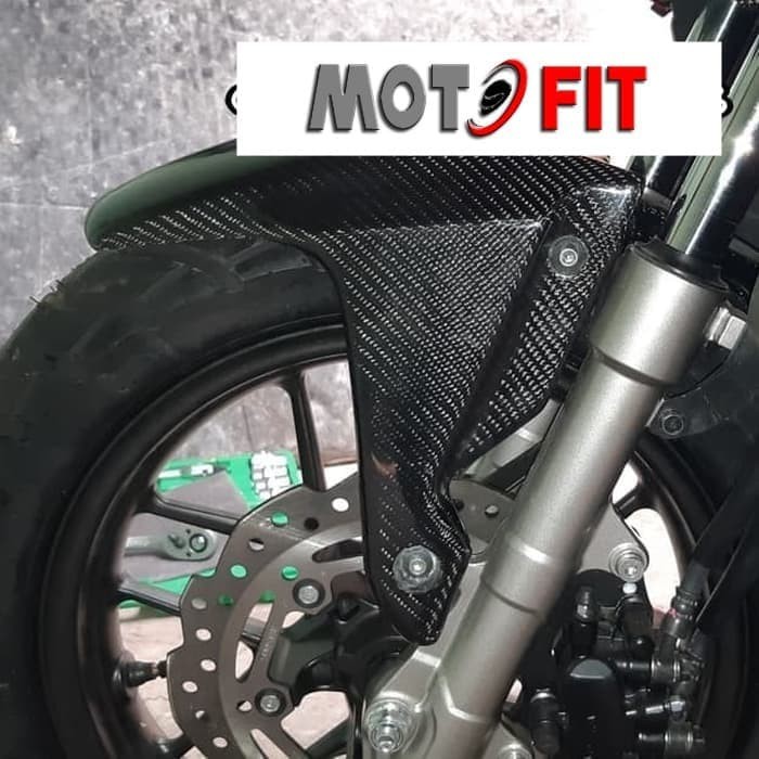 front fender honda adv 150 carbon kevlar spakbor depan adv carbon kevlar asli