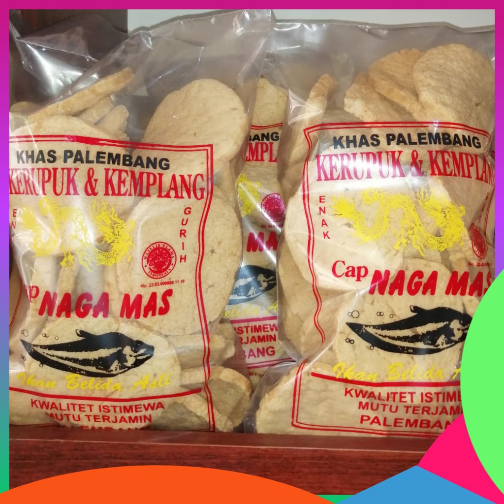 

Kerupuk Kemplang Kulit Super Khas Palembang 500 Gram Kerupuk Dan Kemplang Naga Mas Asli Palembang