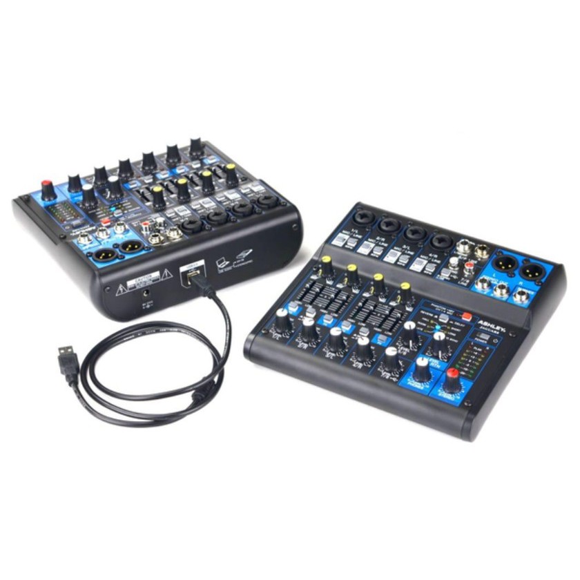 MIXER 8CHANNEL LIVE ASHLEY JAGUAR 8 ORIGINAL CONNECT TO KOMPUTER