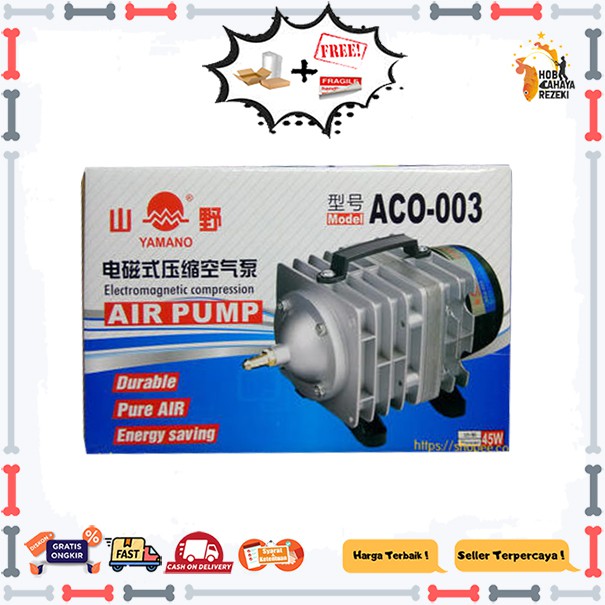 Yamano ACO 003 Blower Aquarium Air pump Aquarium Air pump Kolam Pompa Kolam Pompa Aerator Kolam