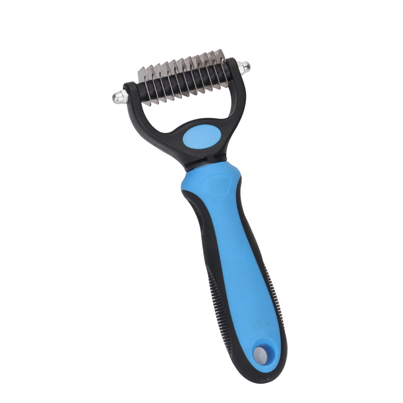 Sisir Grooming Bahan Stainless Steel Untuk Anjing / Kucing