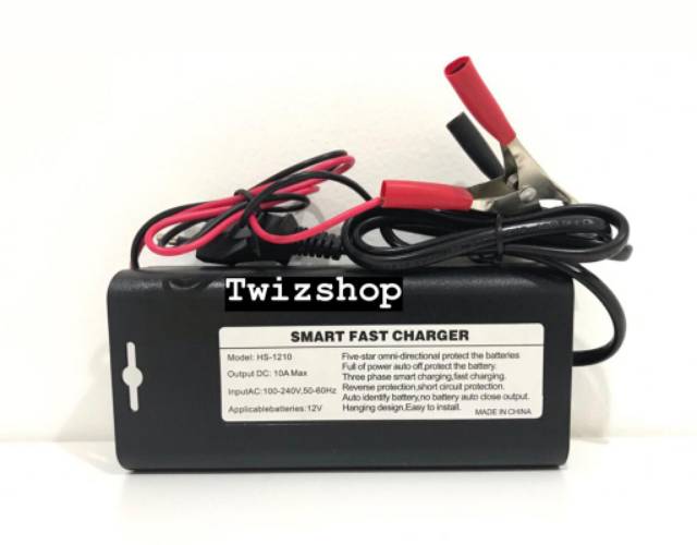 Charger Aki 12V 10A Smart