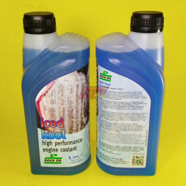 Air Radiator Iced Kool Rock Oil Not Engine Ice Coolant Moge Motor Mobil  ORIGINAL 1L
