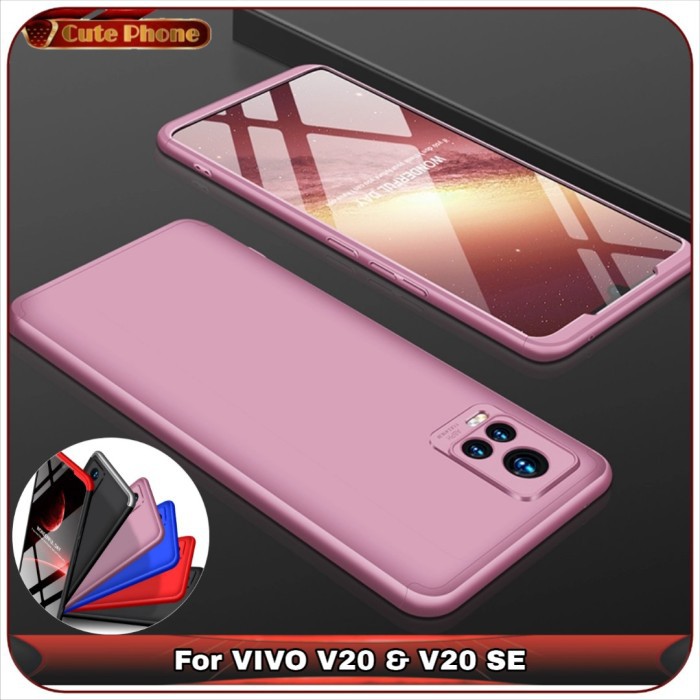 Casing Hard Case VIVO V20 V 20 SE Slim Fit Armor 360 Full Cover GKK