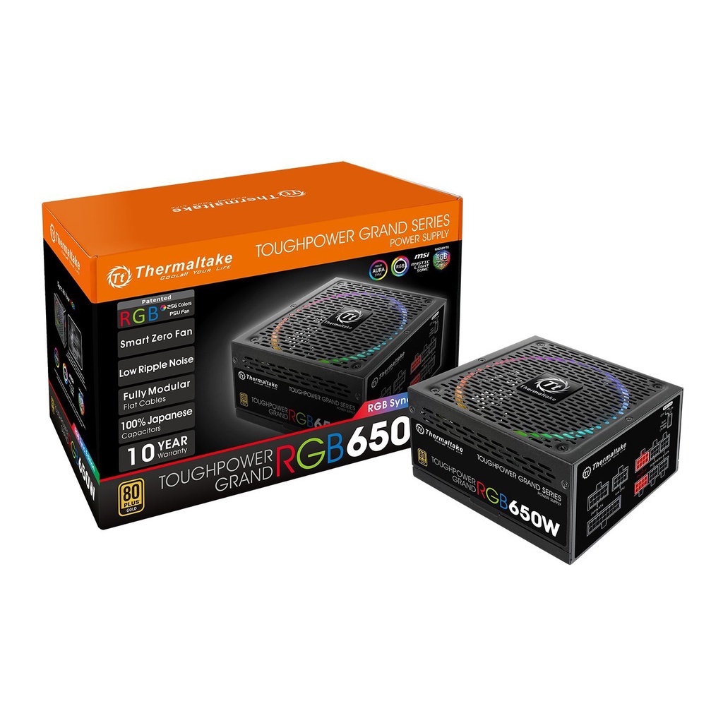 Thermaltake Toughpower Grand RGB 650W Gold Power Suppl 650 W 80+ Gold