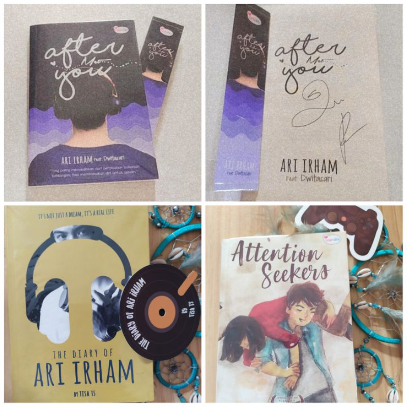 novel preloved / obral novel murah (buku)