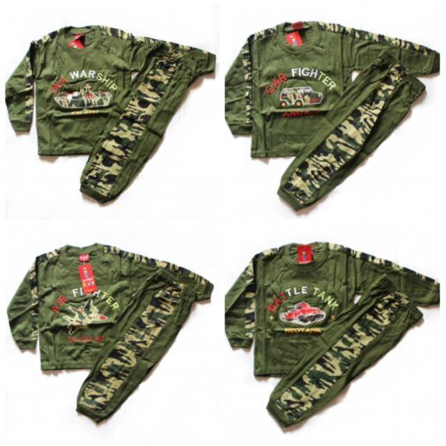 Baju anak army