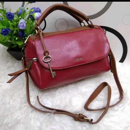 TAS FOSSIL SEMI PREMIUM | TAS SELEMPANG WANITA | TAS IMPORT MURAH