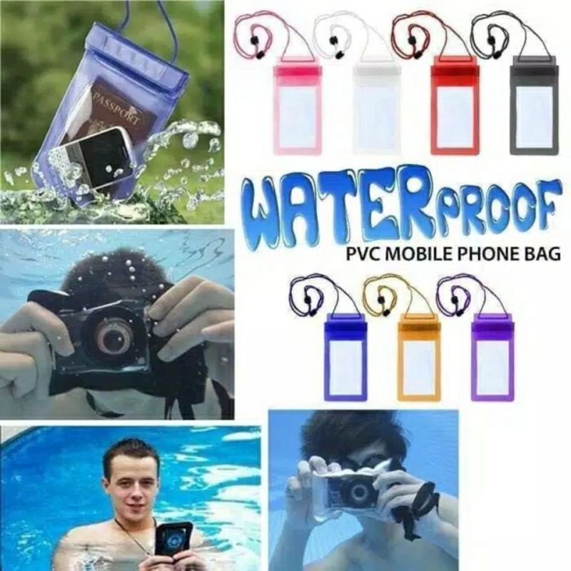 waterproof case xl /waterproof xl /sarung hp anti xl