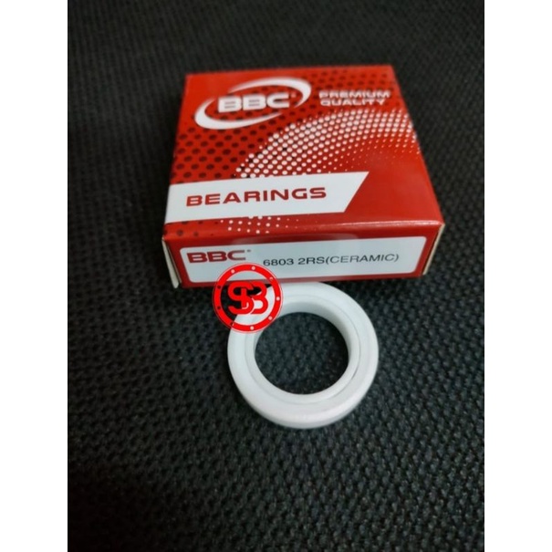 Bearing CERAMIC 6803 2RS BBC PREMIUM QUALITY ORIGINAL