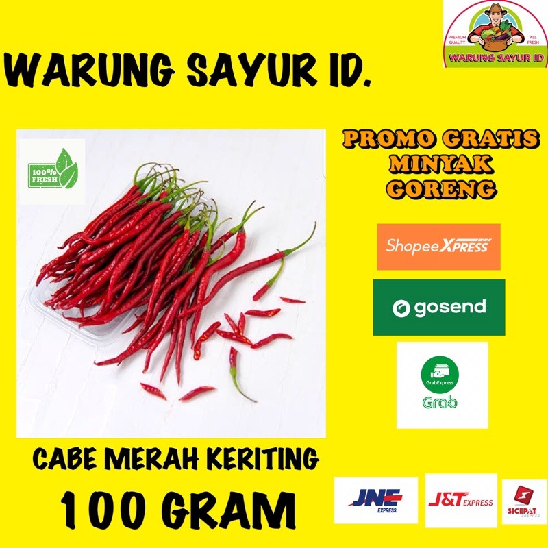 

CABE MERAH KERITING 100 GRAM