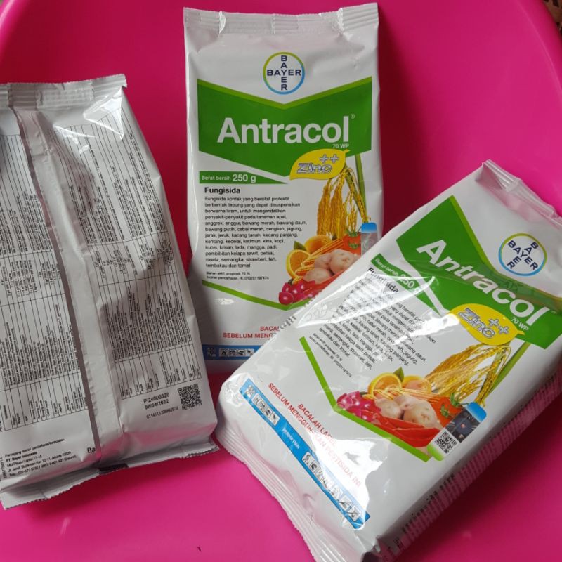 Antracol 70WP Plus Zinc 250Gr Fungisida Pengendali Hama Tanaman