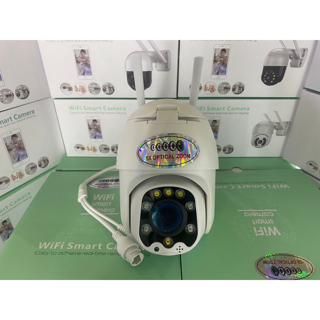 Kamera Wifi IP CAM PTZ Viewtech VT508 5mp 5x Optical Zoom .. Resmi