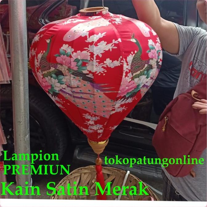 

LAMPION IMLEK PUM SATIN MERAK FENGSHUI [[[TERBARU BISA COD]]]