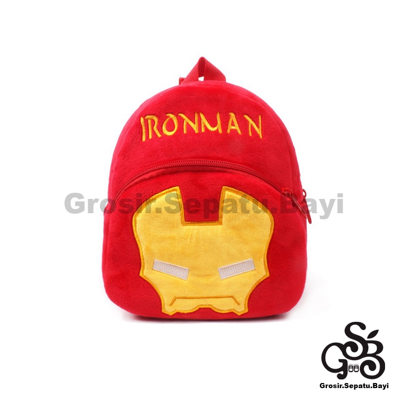 tas anak tas ransel anak tas backpack bag motif karakter superhero