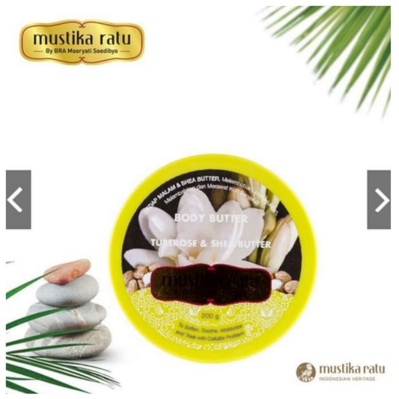 Jual MUSTIKA RATU BODY BUTTER TUBEROSE & SHEA BUTTER 200 GR Shopee