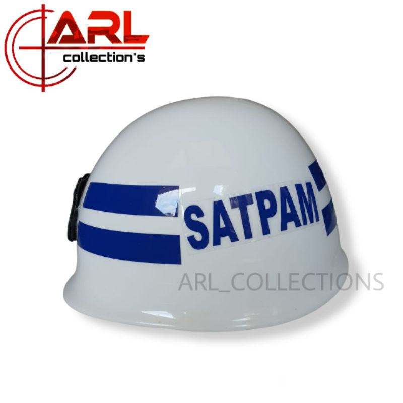 helm security satpam logo terbaru / helm secuirty outdoor / helm satpam logo