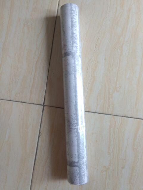 Wallpaper Sticker Premium 10m Batu Bata Putih / White Brick