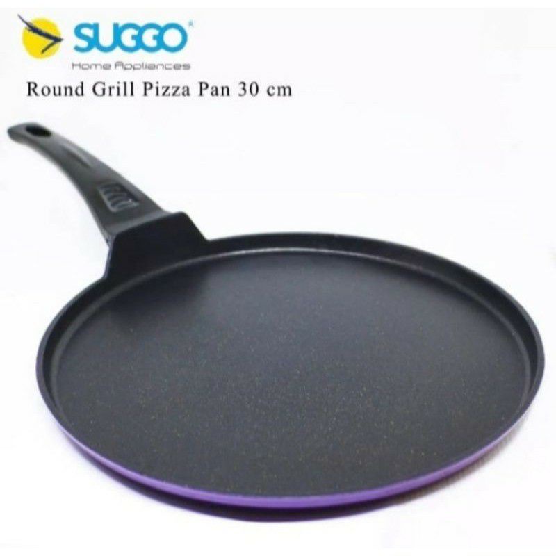 SUGGO - Round Grill Pan Pizza / Panggangan Teflon