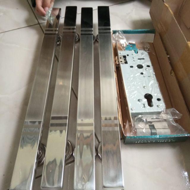 Handle Pintu Rumah Minimalis 45cm 1paket Hemat