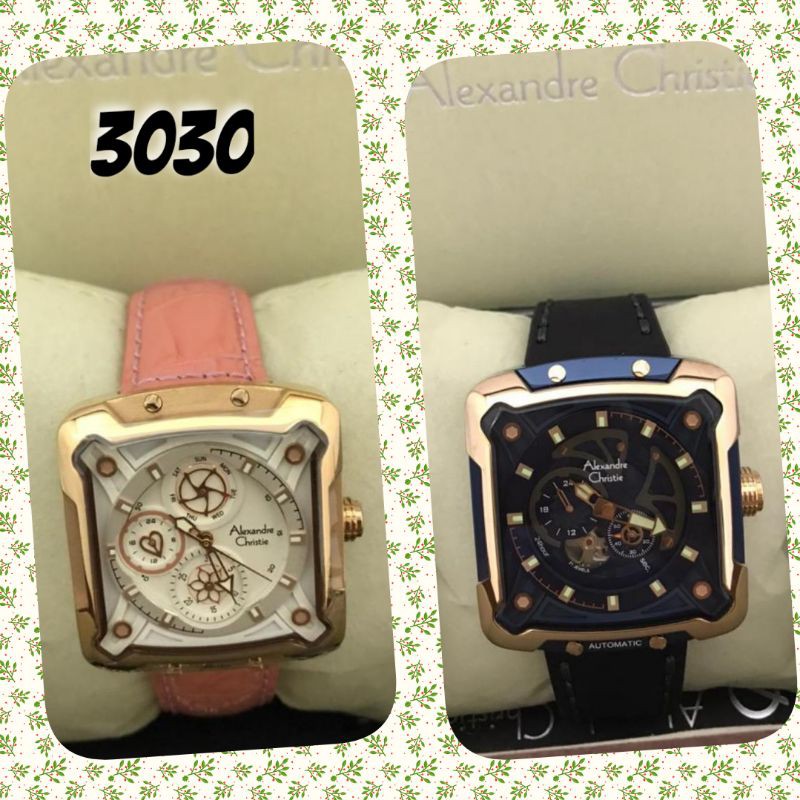 ALEXANDRE CHRISTIE AC 3030 KULIT LADIES ORIGINAL